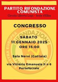 Congresso del Circolo elbano del Partito della Rifondazione Comunista