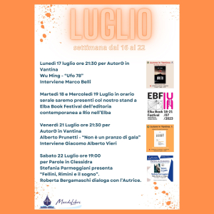 Settimana “di fuoco” con Mardilibri