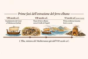 Il ferro dell’Elba prima degli Etruschi: una storia iniziata nell’VIII secolo a.C.