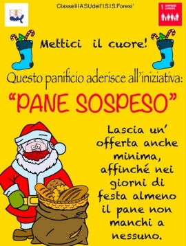 Il "pane sospeso" proposto dal "Foresi"