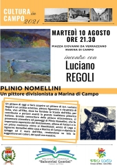La Biblioteca di Campo incontra il pittore Luciano Regoli