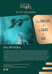 Fili di Coscienza - La mostra di Pia Nicotra a Sapori d&#039;Arte