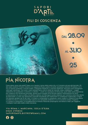 Fili di Coscienza - La mostra di Pia Nicotra a Sapori d&#039;Arte
