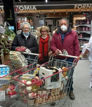 Dallo SPI CGIL una spesa solidale donata alla mensa parrocchiale di San Giuseppe