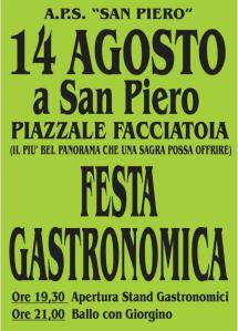 Festa gastronomica a San Piero