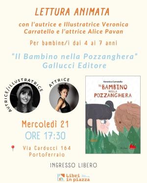 Libri in Piazza si riempie di voci e colori con "Il Bambino nella Pozzanghera"
