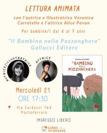 Libri in Piazza si riempie di voci e colori con "Il Bambino nella Pozzanghera"
