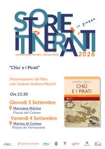 Doppio appuntamento con la presentazione di "Chiù e i Pirati" di Andrea Meschi