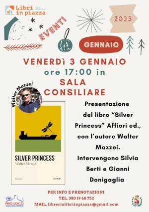 A Marciana Marina la presentazione del libro "Silver Princess" di Walter Mazzei
