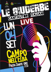 A Marina di Campo il concerto del gruppo "Le Giuderbe"