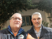 Si lavora per un incontro di calcio tra le rappresentative dell'Elba e Malta