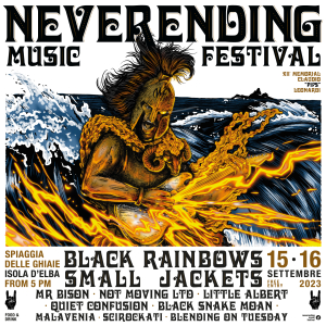XII edizione del Neverending Music Festival, il 15 e 16 settembre sul Lungomare delle Ghiaie