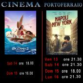 Al Cinema di Portoferraio "Oceania 2" e "Napoli-New York"