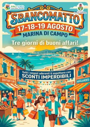 Tre giorni di buoni affari a Marina di Campo