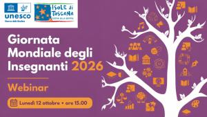 Giornata mondiale degli insegnanti - La Riserva della Biosfera Isole di Toscana organizza un webinar