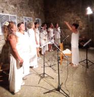 Canti dal mondo alla Fortezza: tanti applausi per l'ensemble Koralè a San Piero