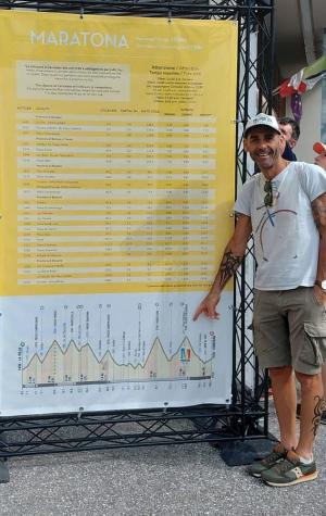 Elba Bike, l’avventura di Francesco Gambini alla Maratona delle Dolomiti