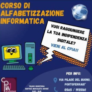 Corso di alfabetizzazione informatica presso il Centro Provinciale Istruzione Adulta