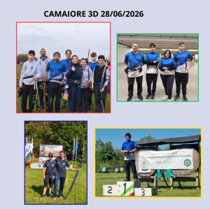 Finale Regionale 3D di Camaiore: gli Archi del Grande Falco pronti a scendere in campo