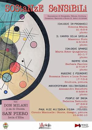 “SOStaNzE SeNSiBiLi”: a San Piero una lunga estate di arte, fotografia e racconti