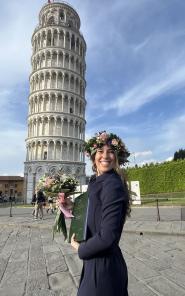 Benedetta Rovagna Dottoressa in Economia e Management con il massimo dei voti