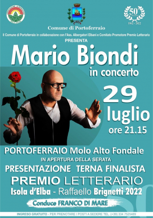 Ultimi preparativi per il concerto di Mario Biondi