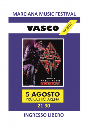 Marciana Music Festival: venerdì 5 il tributo a Vasco Rossi