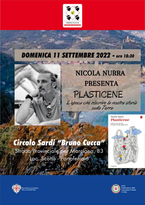 L&#039;Associazione “Bruno Cucca” e Nicola Nurra presentano “PLASTICENE, l&#039;epoca che riscrive la nostra storia sulla Terra”