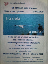 “Tra cielo e mare", la mostra fotografica degli ospiti della RSA Casa del Duca