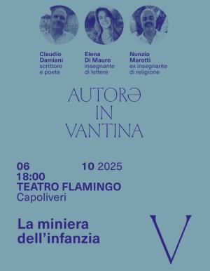 Autorə in Vantina, stasera ultimo appuntamento della edizione 2025