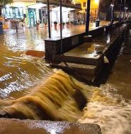 Nubifragio nella notte, registrati allagamenti a Marina di Campo