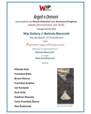 Angeli e Demoni - Alla Wip Gallery le opere grafiche dei Maestri Simbolisti della Secessione Praghese