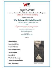 Angeli e Demoni - Alla Wip Gallery le opere grafiche dei Maestri Simbolisti della Secessione Praghese