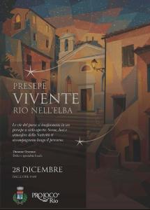 Il 28 dicembre il Presepe vivente a Rio Elba
