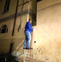 A Sciambere del Consigliere sulla scala (a rischio gropponata)