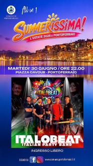 Domani a Portoferraio il concerto della ItaloBeat Band