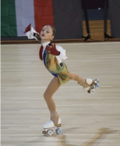Congratulazioni dell'amministrazione capoliverese a Vittoria Venturini per l'Oro nel pattinaggio artistico