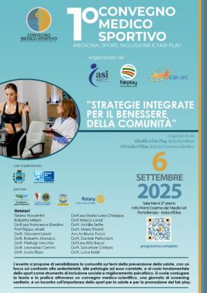 Sport, inclusione e fair play - A Portoferraio il convegno medico sportivo