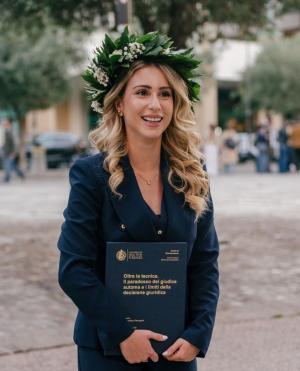 Livia Martorella si laurea in Giurisprudenza con il massimo dei voti