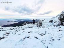Fotonotizia: un nuovo risveglio imbiancato per l'Elba