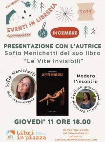 “Le vite Invisibili” - Presentazione con l’autrice a Libri in piazza