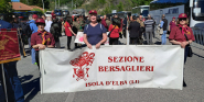 I Bersaglieri elbani presenti al 69° raduno Nazionale