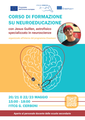 Al Cerboni un corso sulla neuroeducazione con il Prof. Jesus C. Guillen