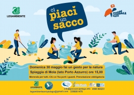 Il 30 maggio a Mola torna l'operazione Spiagge e Fondali puliti 