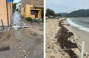 Dopo le forti piogge, la conta dei danni nel territorio di Campo nell&#039;Elba