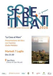 Giulia Melideo presenta il suo romanzo "La casa al mare" a Storie Itineranti in Piazza