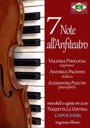 7 Note all'Anfiteatro - A Capoliveri una serata dedicata alla musica classica