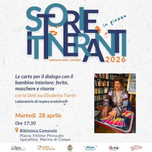 Riparte "Storie itineranti!" con il Laboratorio di Respiro Evolutivo