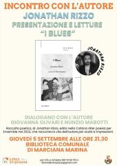 In Biblioteca a Marciana Marina Jonathan Rizzo presenta "I Blues"