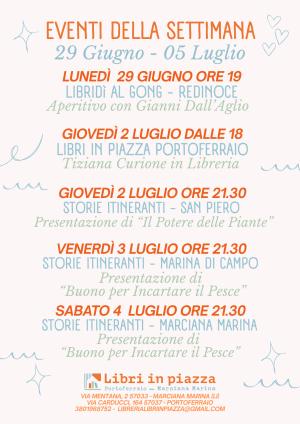 Due settimane dense di appuntamenti con Libri in Piazza